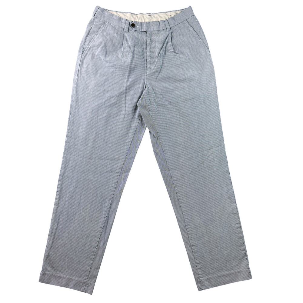 Brooks Brothers 346 32x32 Cordlane Pleated Trousers Stripe Pleated Cotton Preppy
